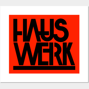 HAUS WERK Posters and Art